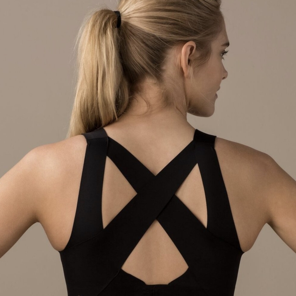 EUC lululemon Enlite Bra | Black Color Seamless Running | Size 34B